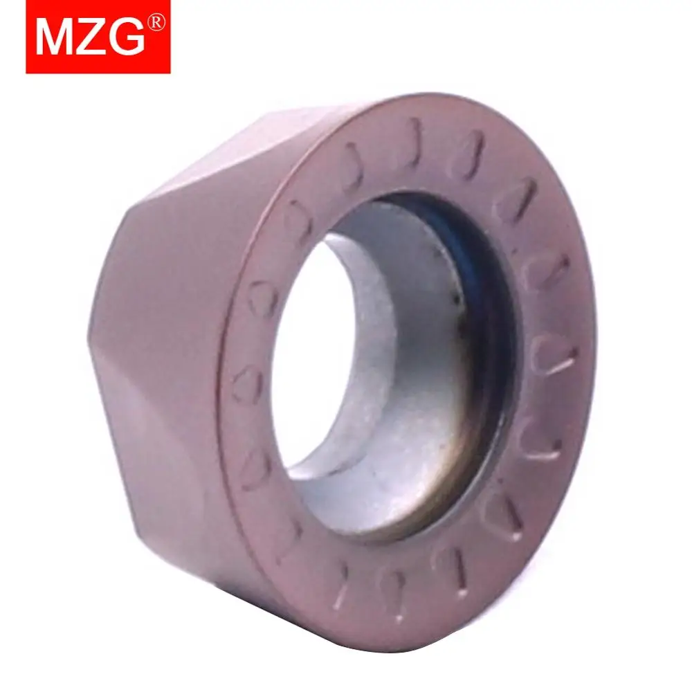 MZG 10PCS RPMT 1204 10T3 08T2 MOE JS ZP152 CNC Carbide Turning Stainless Steel Machining EMR Milling Cutter Inserts