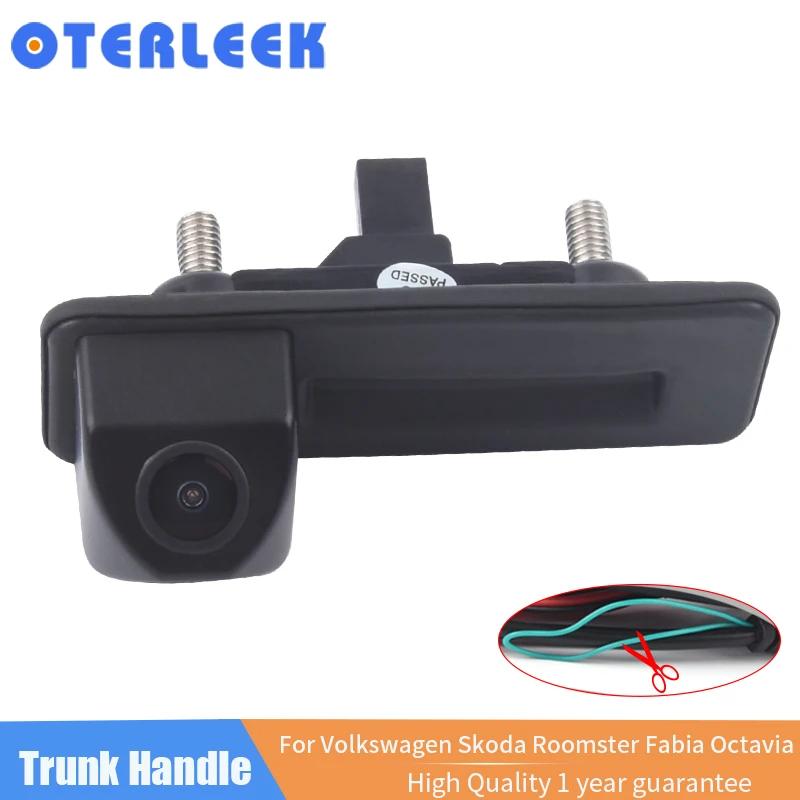 

Новая Автомобильная камера заднего вида, водонепроницаемая HD Смарт динамическая Автомобильная широкоугольная камера для Skoda A5 A7 Roomster Fabia Octavia Yeti Superb