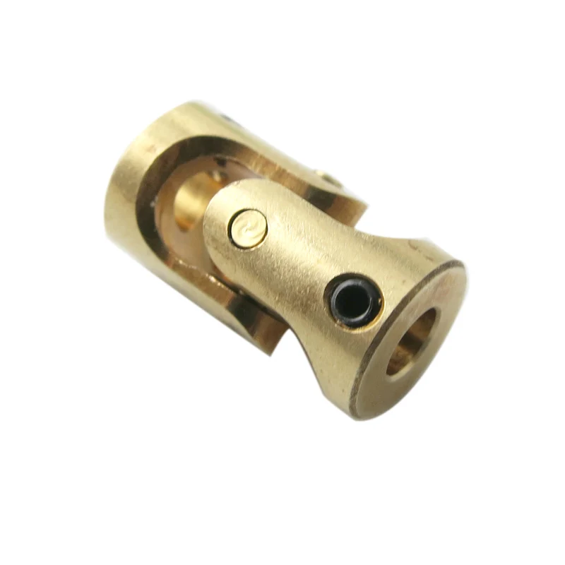 1pcs 3mm-3mm Copper Boat Car Shaft Coupler Motor Connector Metal Universal Joint Coupling #1