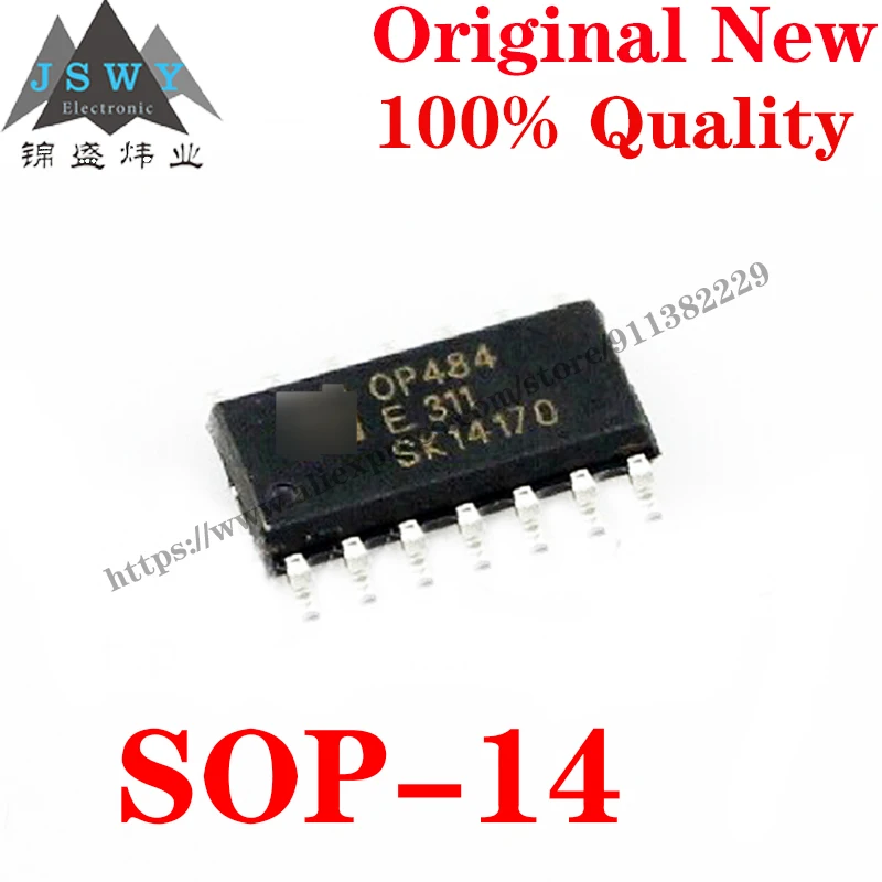 

10~100 PCS OP484ES-REEL SOP-14 Semiconductor Precision Amplifier IC Chip with for with module arduino Free Shipping OP484E