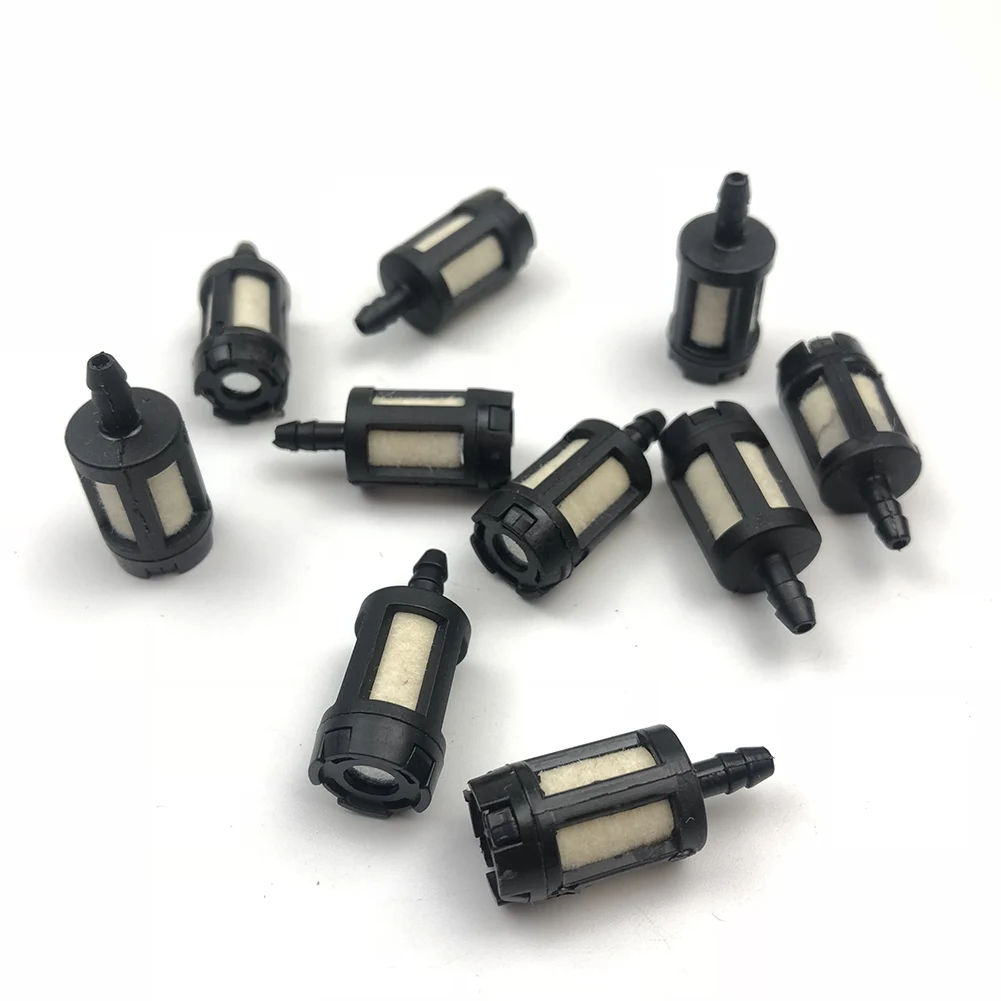 10Pcs Fuel Filter For ZAMA ZF-1 ZF1 for Stihl Poulan Husqvarna Chainsaw Trimmer Tool Parts