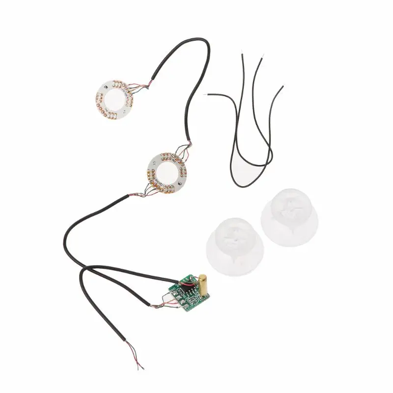 LED Licht Thumb-Sticks Joysticks Analog Thumb Mod Mit Klar Thumbsticks Kappe DIY für Xbox Einem Controller PXPE