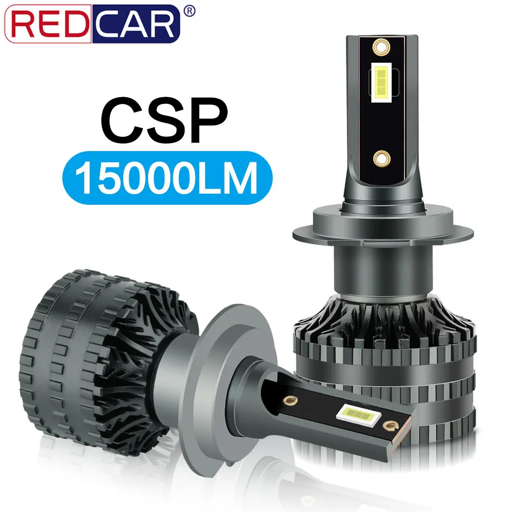 2pcs H7 H4 Led Canbus 20000LM High Power Headlight H1 H11 9005 HB3 9006 HB4 9012 CSP Chip High Bright Led Bulb Turbo Lamp DC 12V