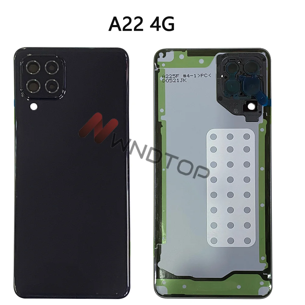 New For Samsung Galaxy A22 4G Back Battery Door Cover For Samsung A22 5G Rear Housing Replacement Parts