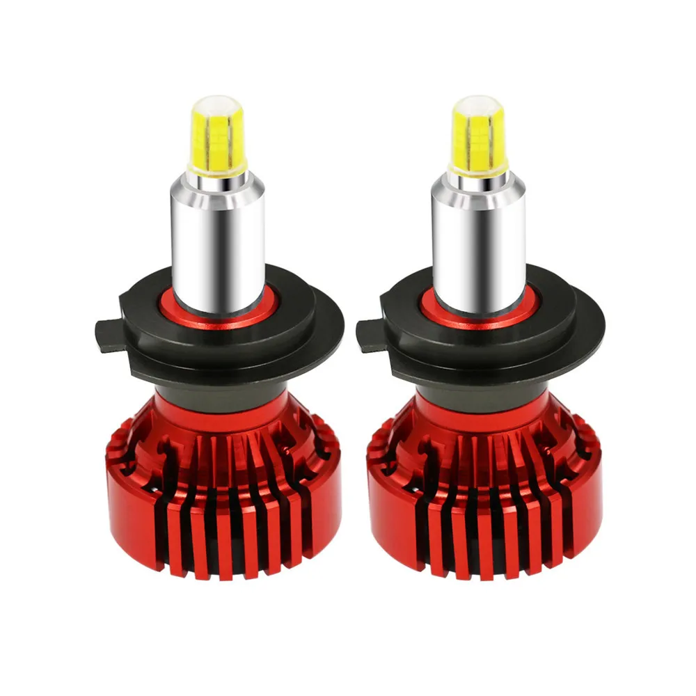 Bombilla LED antiniebla para faros delanteros de coche, bombillas antiniebla para faros delanteros de coche, H7 H1 H8 H11 9005 9006 9012 HIR2 140W 14000lm CreeChips 6000K