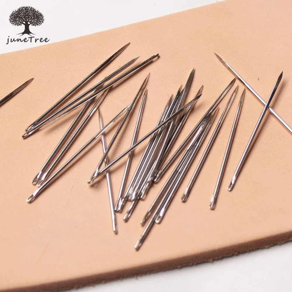 10pcs/Set hand Needles Leather Sewing Needle Triangular head Hand Sewing  pin special for leather craft