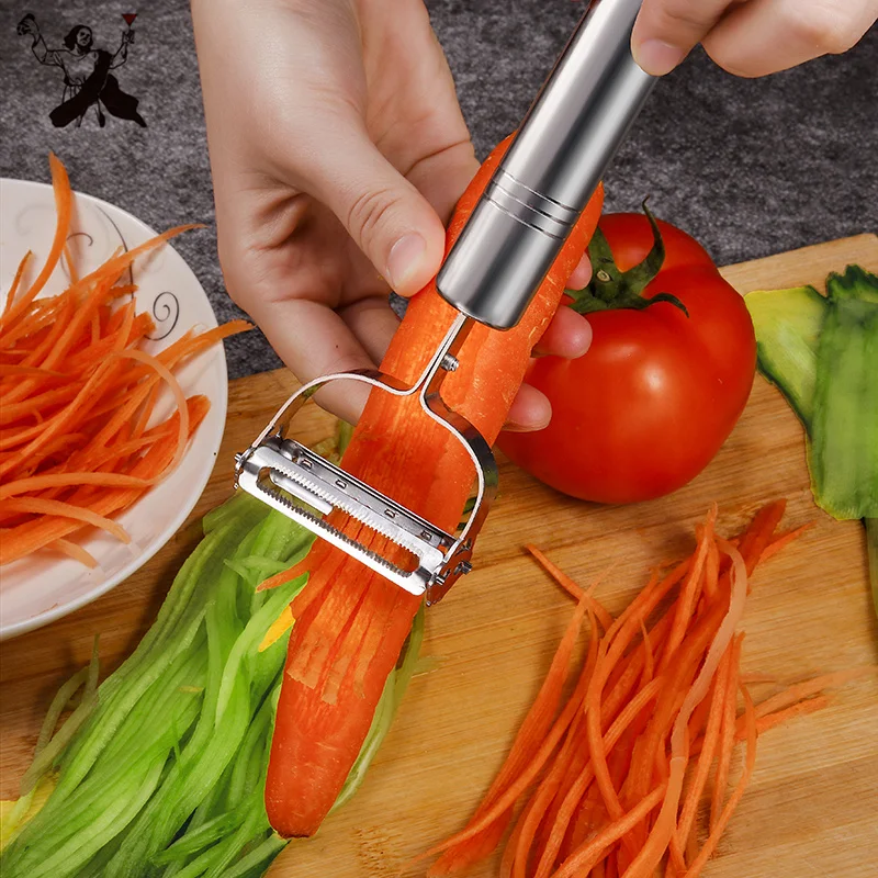 

kitchen utensil Vegetable Peeler Multifunction Julienne Peeler Cooking Utensils Kitchen Accessories Double Planing Cooking Tools