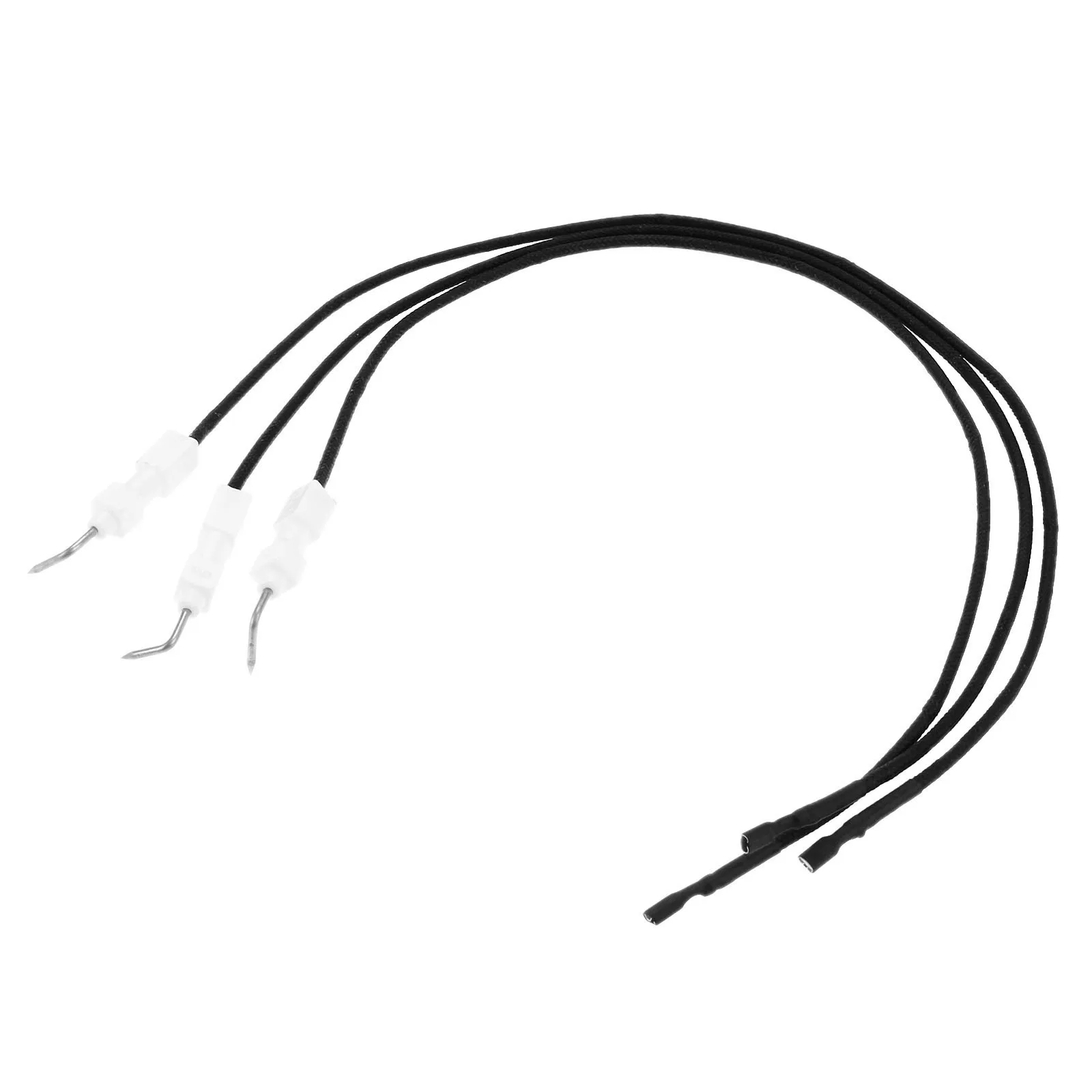 3pcs/kit Propane Gas Patio Heater Universal Electrode Igniter Wire With Sparker 400mm For Grill Gas Stove Any Gas Appliance Part