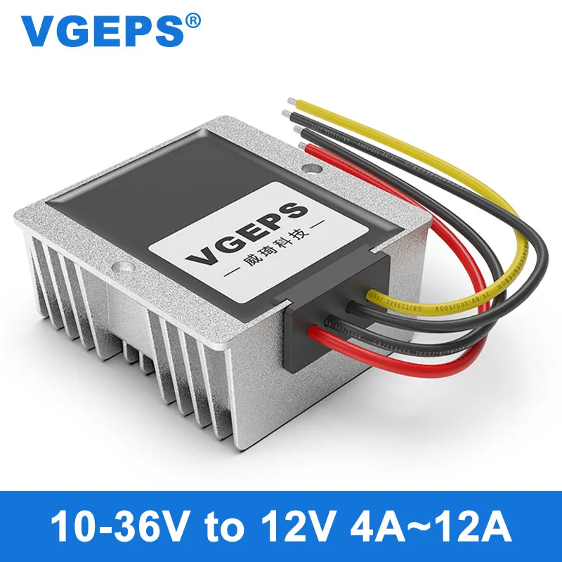 

10-36V to 12V DC power regulator 12V24V to 12V car automatic buck-boost power supply module