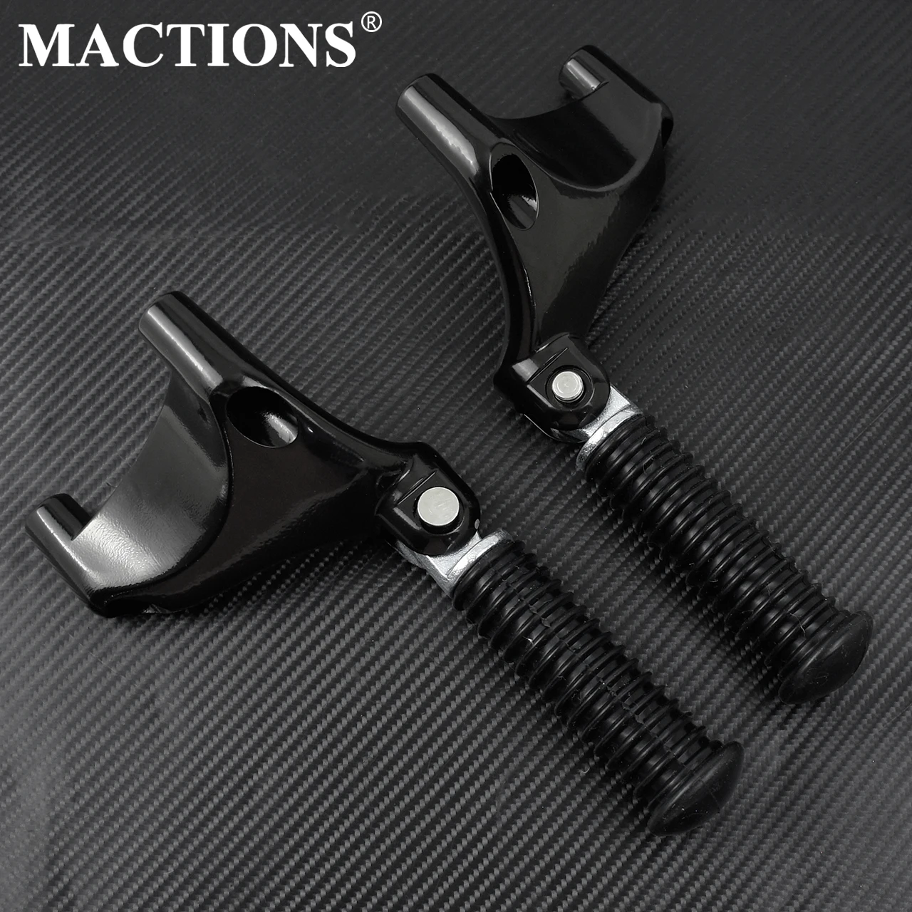 Motorcycle Rear Foot Peg Passenger Footrests Footpegs Foot Rests Pedal Mount Bracket For Harley Sportster XL1200 883 04-13