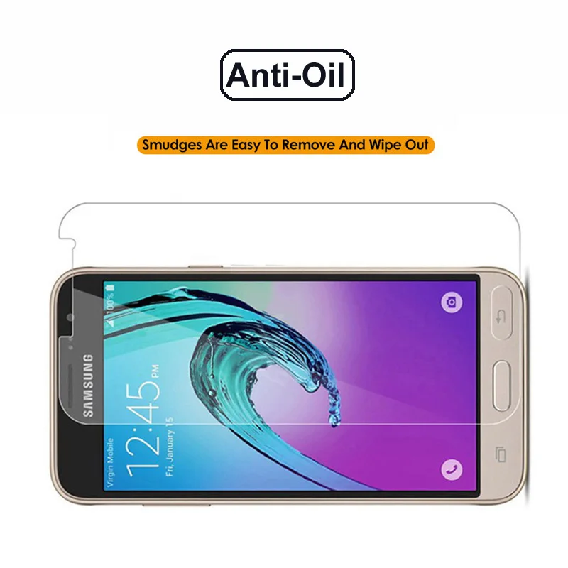 3 pezzi di vetro temperato per Samsung Galaxy A3 2016 A310F 2017 A320F pellicola protettiva per schermo in vetro 9H