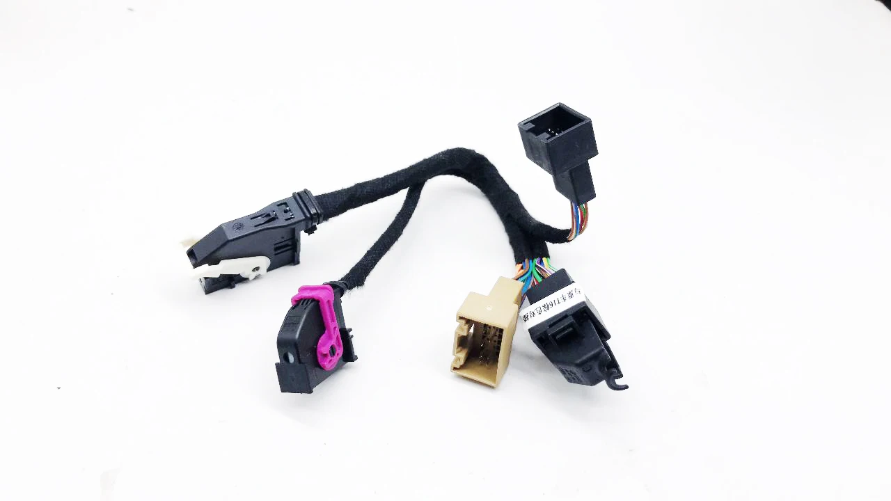 FOR VW PQ CAR INSTALL MQB PDC Parking OPS System adapter Wire cable Harness for upgrade older PDC module to 1K8 / RNS to MIB