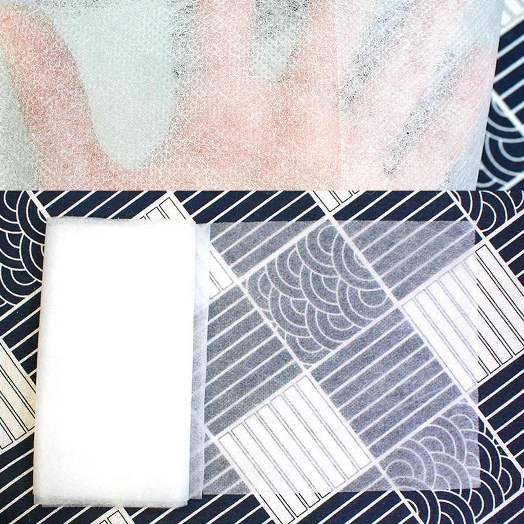 1 Roll 5m Non-Woven Fabric Waterproof Disposable 17.5cm Width Non-Woven Interlining Fabric Cloth DIY Handmade Accessories