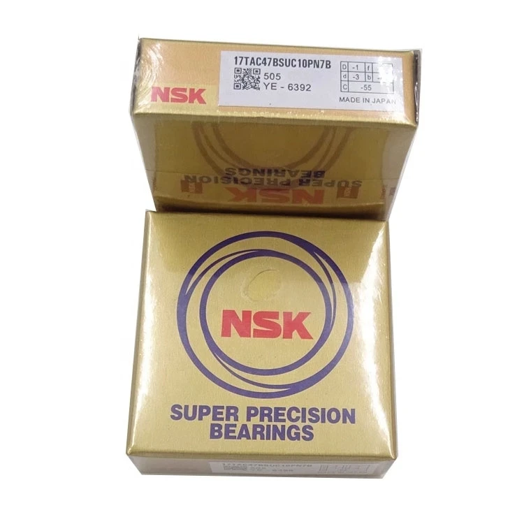 Cuscinetto a contatto angolare ad alta velocità con vite NSK 30TAC62B SUC10PN7B P4 cuscinetto per macchine utensili