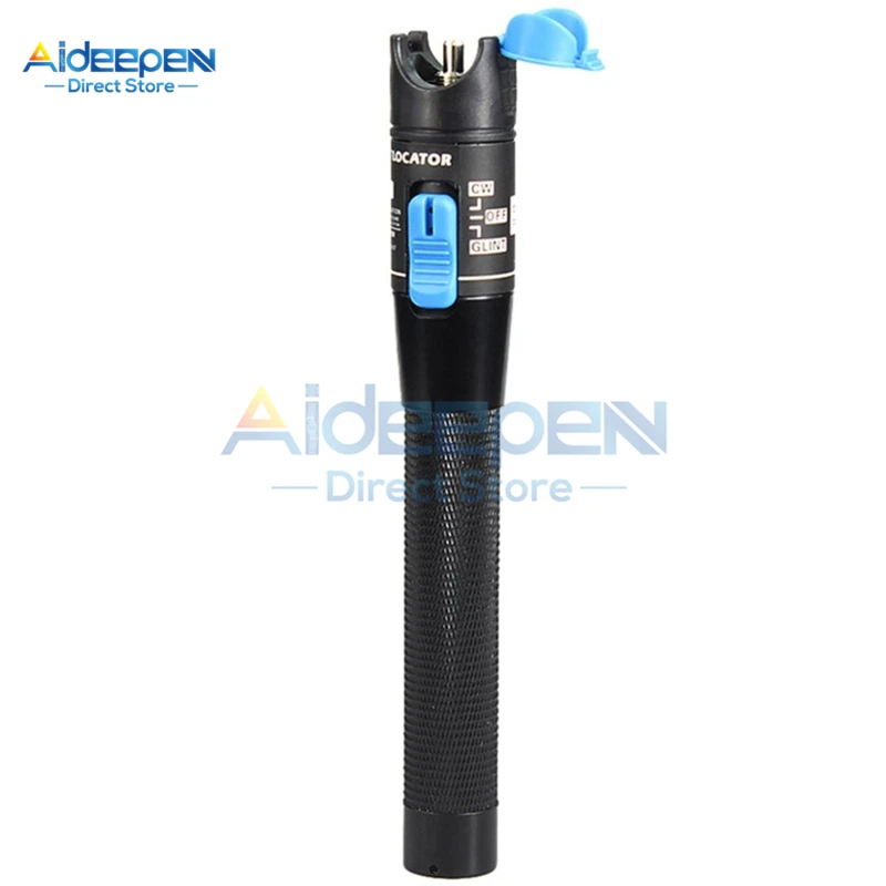 1Pcs Tragbare Rot licht Laser Fiber Optic 5mW 5KM Quelle Test Stift Visual Fault Locator Fiber optic Kabel 5MW 3-5KM Tester Werkzeug