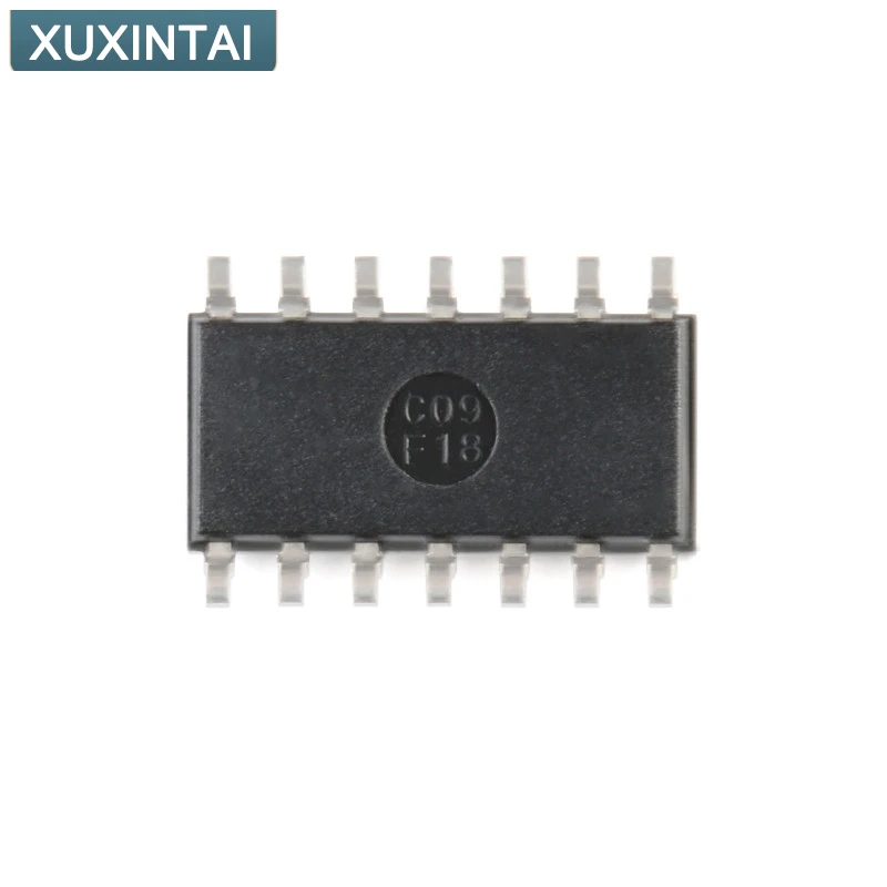 50Pcs/Lot  New Original  SN74HC126DR SN74HC126 Buffer, Non-Inverting 4 Element 1 Bit per Element 3-State Output 14-SOIC