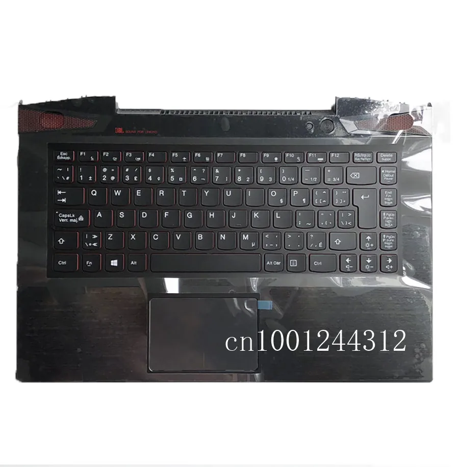 

CF Language New Original For Y40 Y40-70 Y40-80 laptop Palmrest Upper Case Keyboard Bezel Cover/ With Touchpad 5CB0F78667