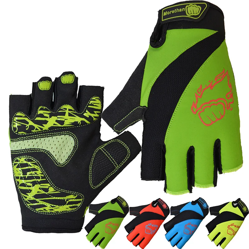 

Half Finger Cycling Gloves Shockproof Lycra MTB Bicycle Glove Summer Men Women Sports Motorcycle Fishing guantes ciclismo