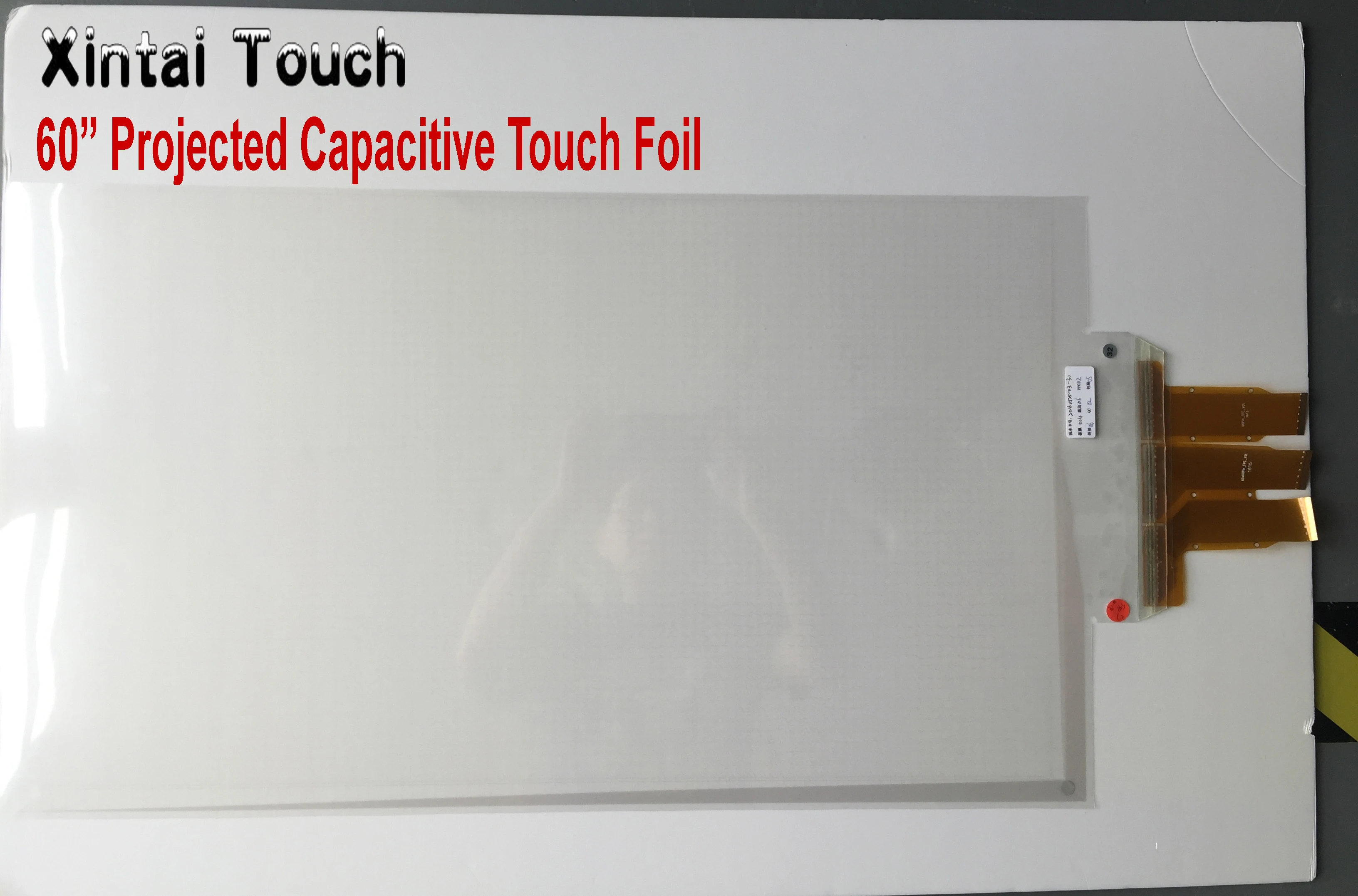 

Xintai Touch 60 inch 10 points USB Interactive Touch Foil for projection display window