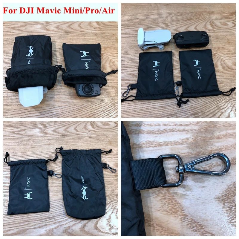 Mavic Mini 2 Drone RC 2 Remote Controller Storage Soft Bag Protective Case Waterproof Storing Bag for DJI Mavic Mini 4 Pro Air 3