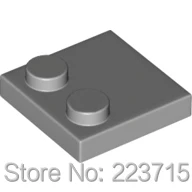 *Plate 2X2, W 2 Knobs* Y1188 50 pcs DIY enlighten block brick part No. 33909 Compatible With Other Assembles Particles