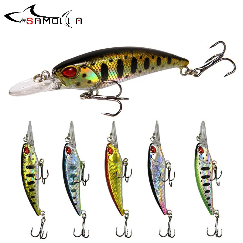 Minnow Fishing Lures 2019 Weights 5g Topwater Lure Bass Fishing Lure Isca Artificial Articulos De Pesca Fishing Bait