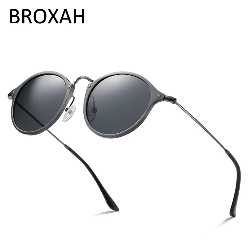 

Retro Round Polarized Sunglasses Men Women Car Driving Glasses High Quality Aluminium Magnesium Frame Eyewear UV400 Oculos