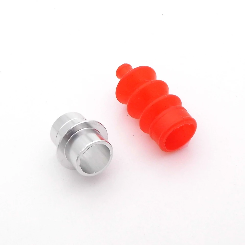 2PCS 1.8-3mm Linkage Waterproof Rubber Bellow Radio Box Sleeve for RC Boat Marine Yacht Shrimp Boat