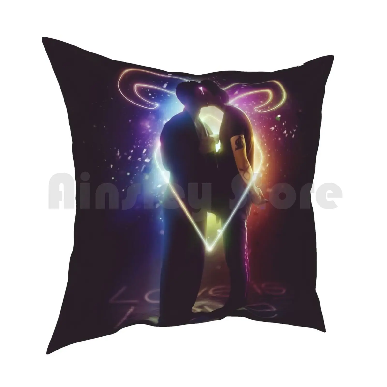 Proud To Love Pillow Case Printed Home Soft DIY Pillow cover Malec Shadowhunters Sophie G