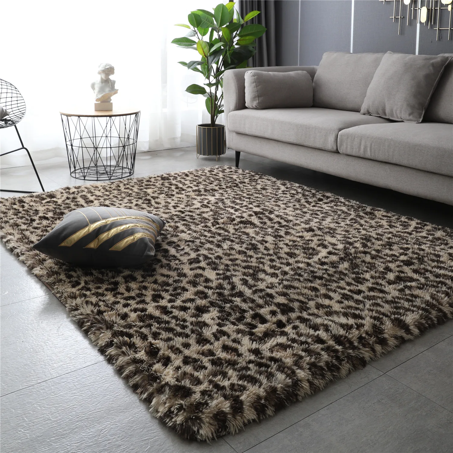 Fluffy Shag Area Rug for Living Room Non-Slip Cute Luxury Shaggy Floor Carpet Large Plush Furry Shag Rug Super Soft Fuzzy Carpet