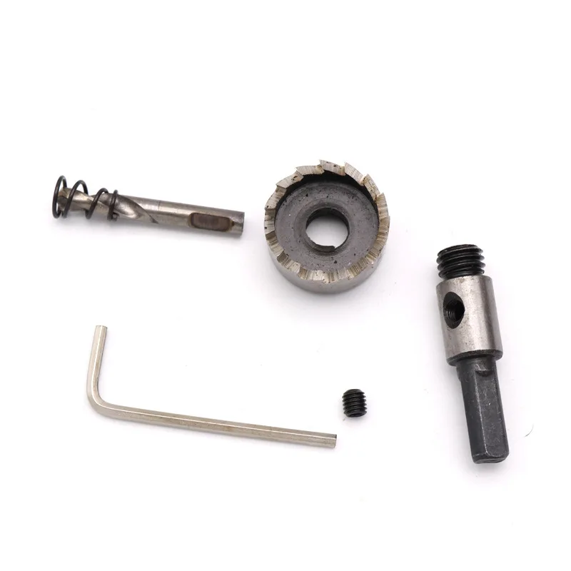 5Pcs HSS Cobalt Drill Bit 16-30Mm Hole Saw ตัดชุดเปิดเครื่องตัด Holesaw เหล็กอลูมิเนียมสแตนเลสแผ่นเหล็กสำหรับเจาะ