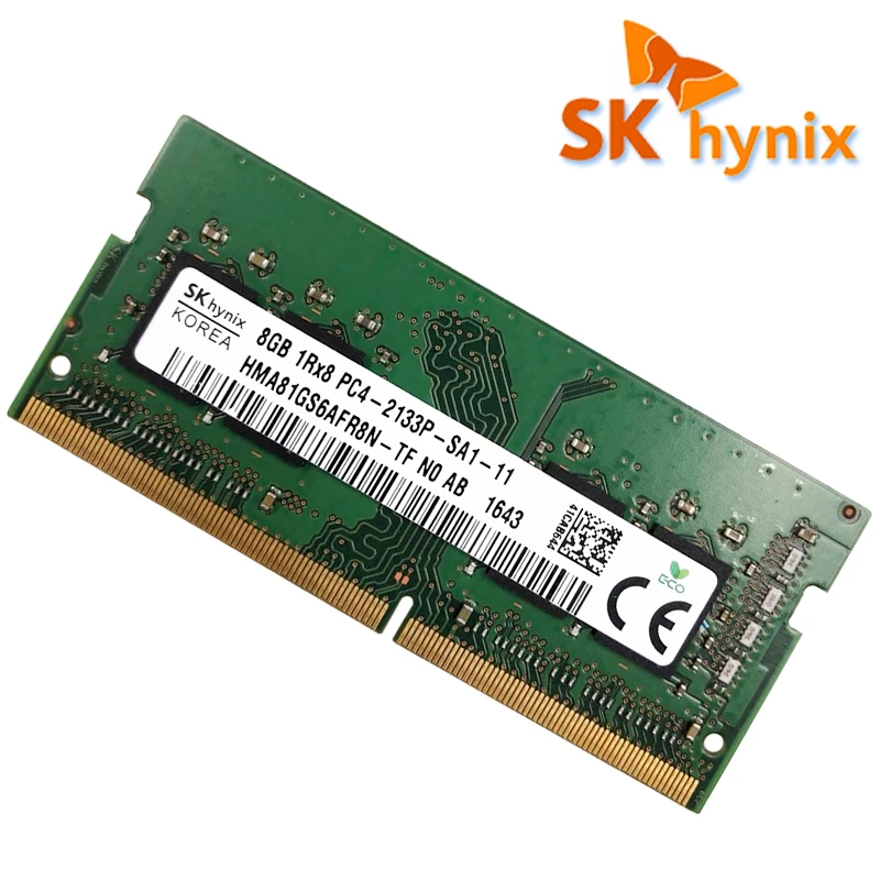 

original SK hynix ddr4 8GB 2133MHz ram sodimm laptop memory support memoria DDR4 8G 2133P notebook RAM PC4 4G 8G 16G 32G