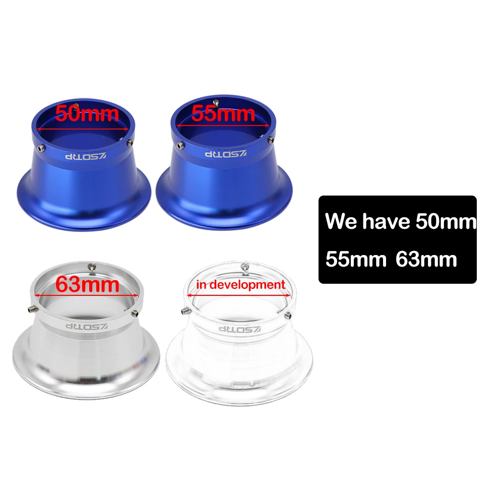 Alconstar per KEIHIN PWK modificato 34 36 38 40 42mm carburatore Performance filtro aria tazza 63mm filtro corno tazza vento