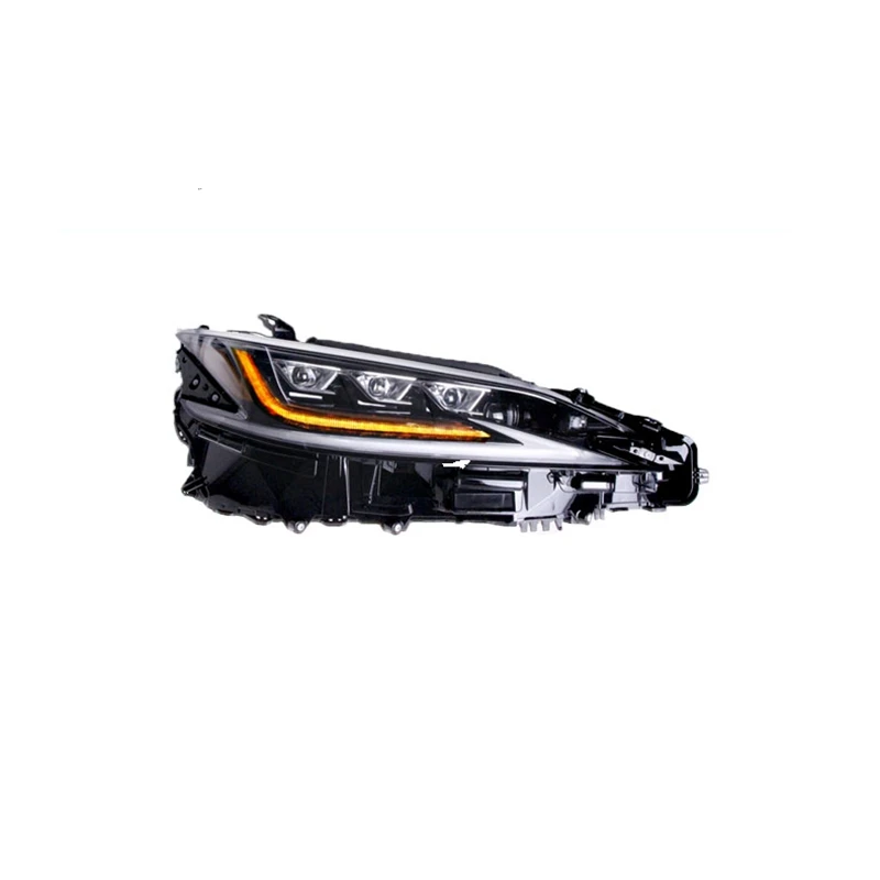 Taiwan Longfeng 2018-2021for LEXUS Lexus ES LED headlight assembly modified streamer high with three-eye headlights