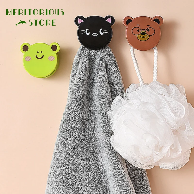 

Hand Towel Hangers Hanging Clothes Pegs Hanging Clips Clip on Hooks Loops Hand For Home Kitchen Bathroom Organizer Wholesale