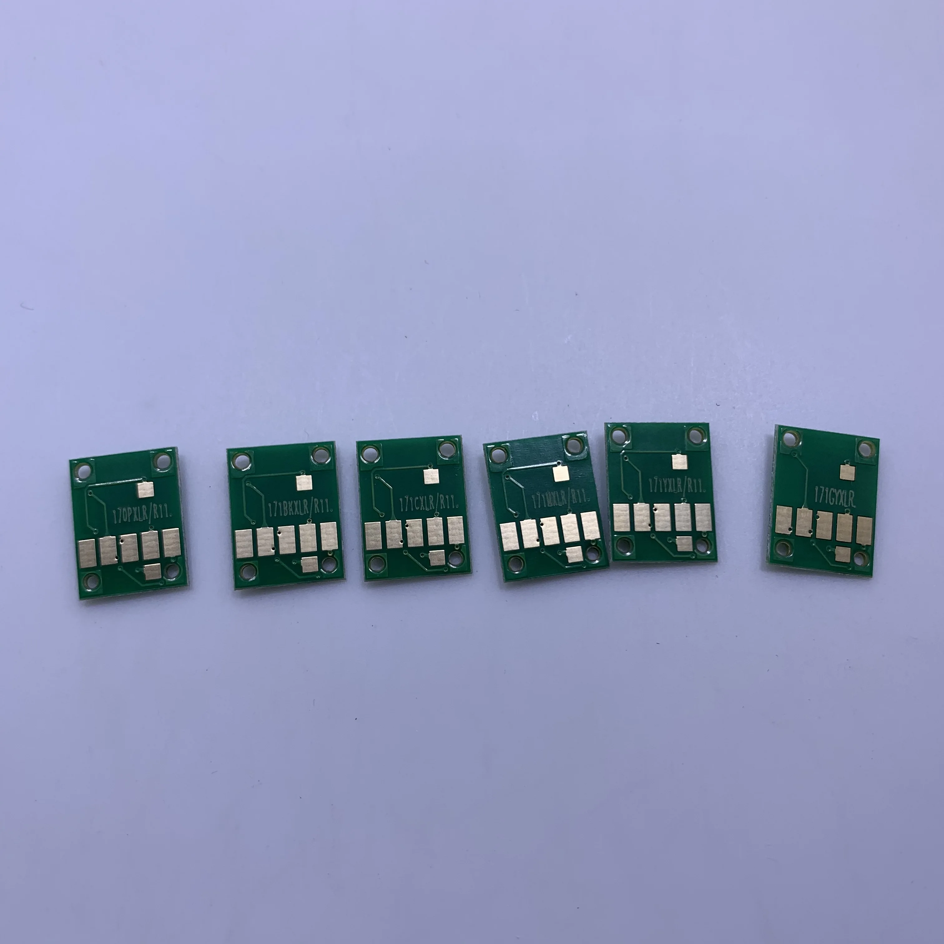 

6Color/Set PGI-170XL CLI-171XL Auto Reset Chip PGI-170 CLI-171 ARC Chip for Canon PIXMA MG7710 TS5010 TS6010 TS8010 TS9010