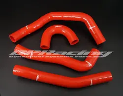 silicone radiator hose/pipe kit  for Mitsubishi Lancer Evoluti Evo10 Evo X CZ4A 4B11 Red