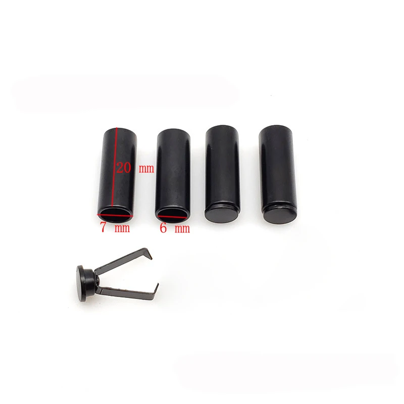 10 Sets Detachable Stopper With Lid Cap Rectangle Cord Ends Lock Stoppers For Rope Apparel Sportswear Parts Accessories