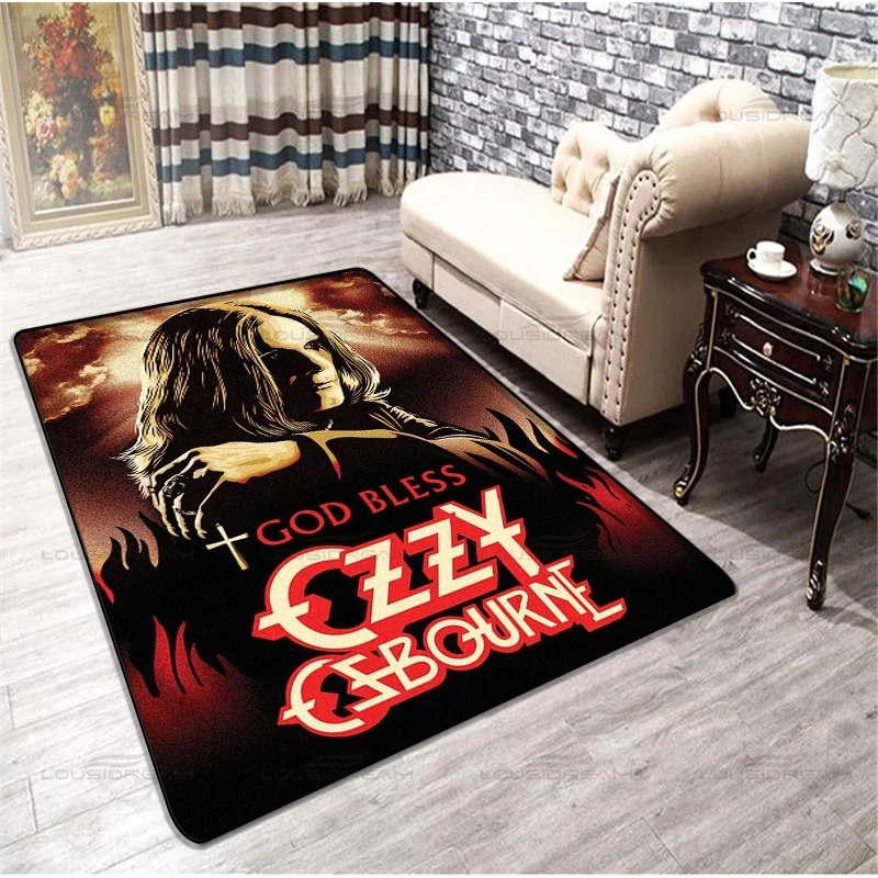 Bat Ozzy Osbourne Decorative Carpet Ozzy Art Carpet Modern Home Living Room Floor Mat Bedroom Rug