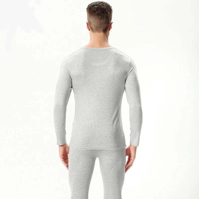 8XL 9XL Big Size Men's Long Johns Modal Cotton Thermal Underwear Suit Elastic Slim Warm Clothes Autumn Winter Thermo Underwear