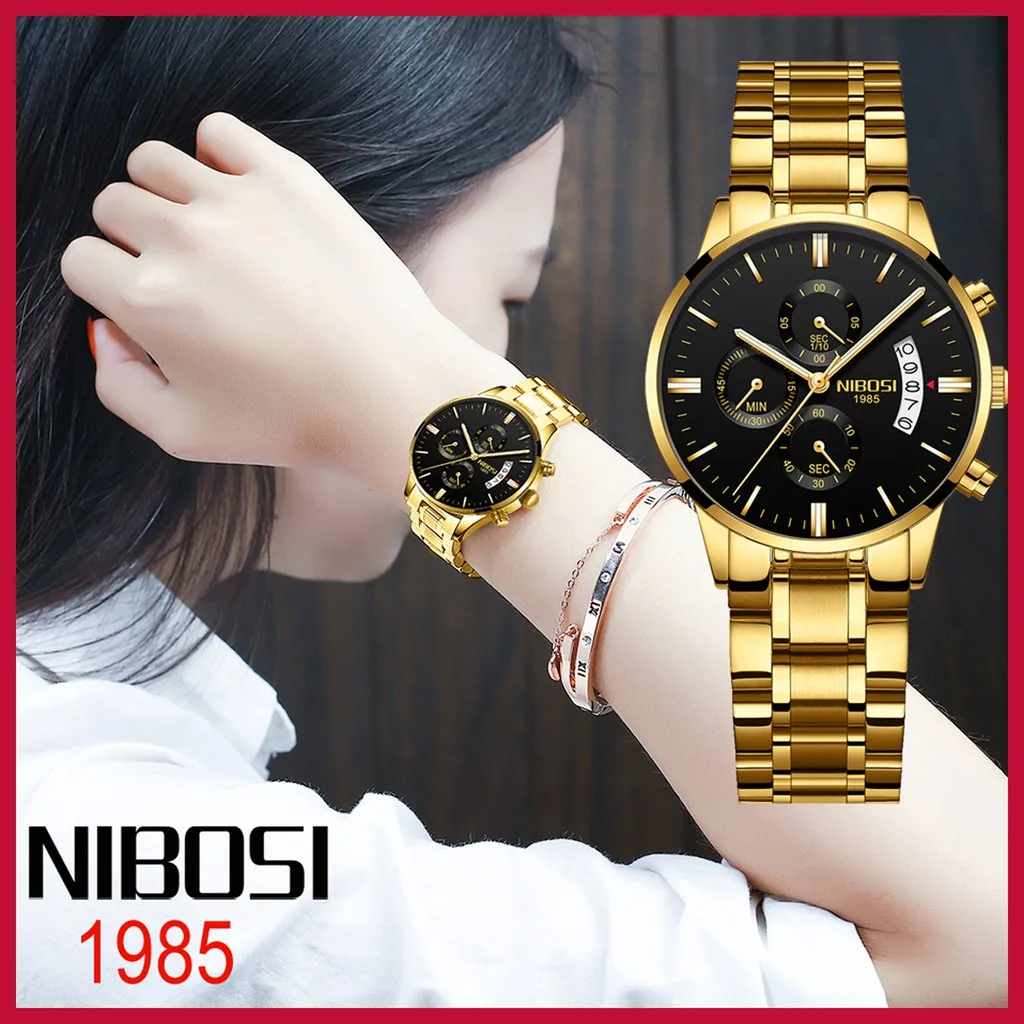 Luxury Gold Women's Quartz Watch