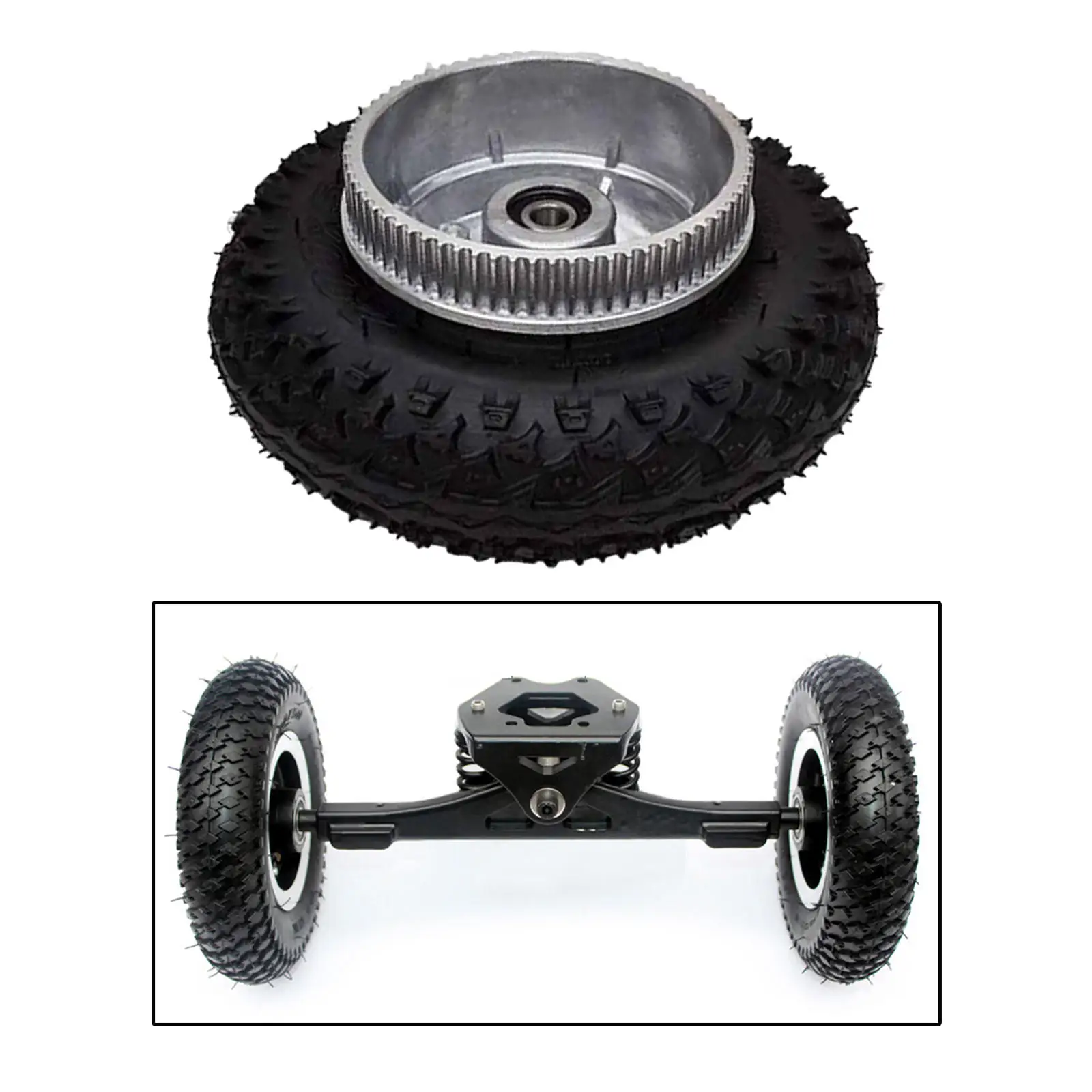 Diy E-skateboard 200*50mm Electric Skateboard 72 Tooth Gear Motor Truck Wheel For Longboard Off Road Board pully wheel