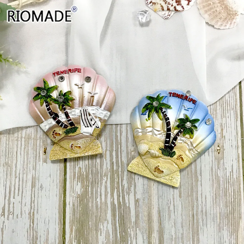 Shell Silicone Mold Tropical Beach Landscape Coconut Tree Sailboat Styles Fondant Cake Decorating Tools Dessert Chocolate Mould