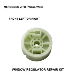 CAR WINDOW REGULATOR ROLLER KIT FOR MERCEDES VITO / Viano W639 WINDOW REGULATOR ROLLER FRONT LEFT-RIGHT PULLEY 2003-2016