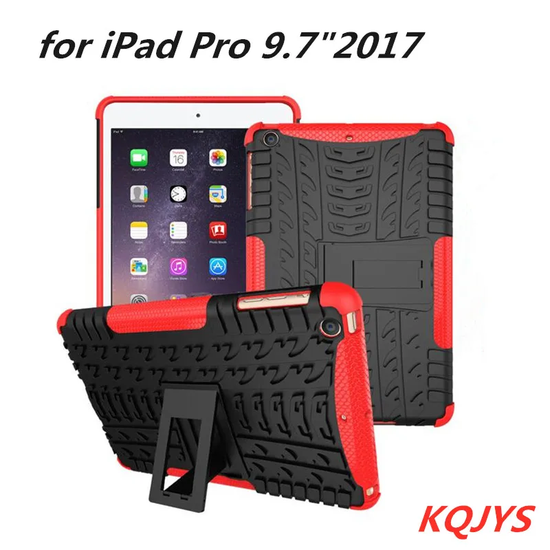 

KQJYS For Apple iPad Pro 9.7 inch 2017 Hybrid Armor TPU+PC Back Cover For Apple iPad Pro 9.7 inch 2017 Tablet Case