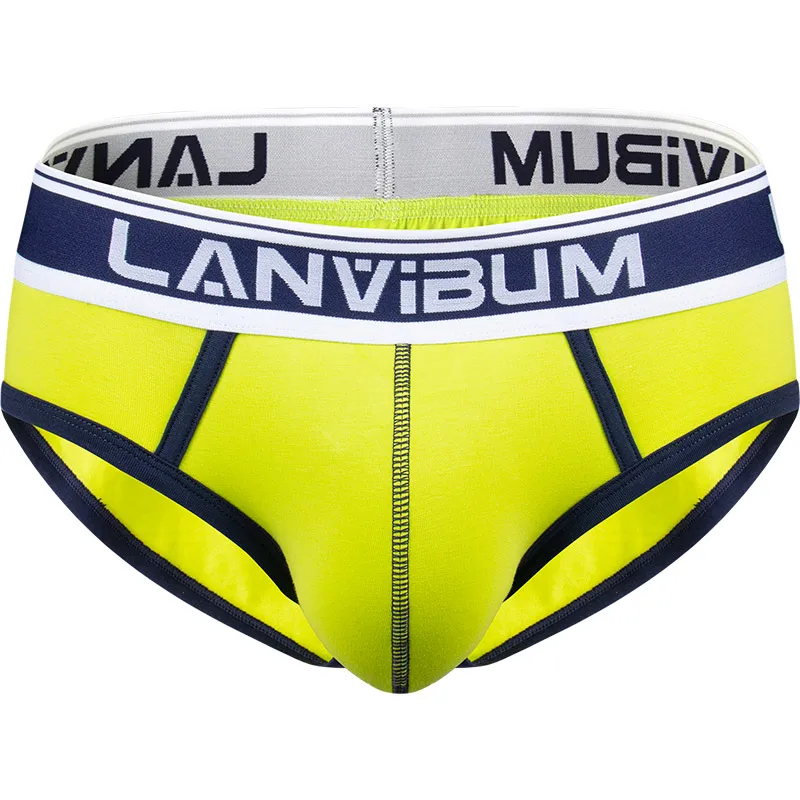 Lanvibum трусы мужские Men\'s Briefs Underwear Sexy Lingerie Suspensorio Masculino Calzon cillos Majtki Męskie Brand Man Slip