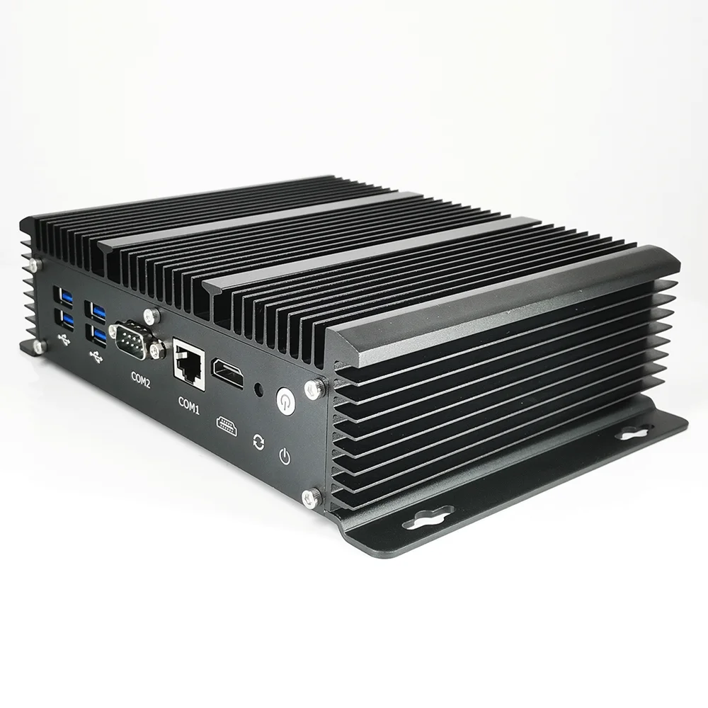 10th Gen potężny Mini komputer przemysłowy i7-10810U 10710U pfSense AES-NI RS232 6 * Intel i225-V B3 2.5GbE Firewall urządzenie Router