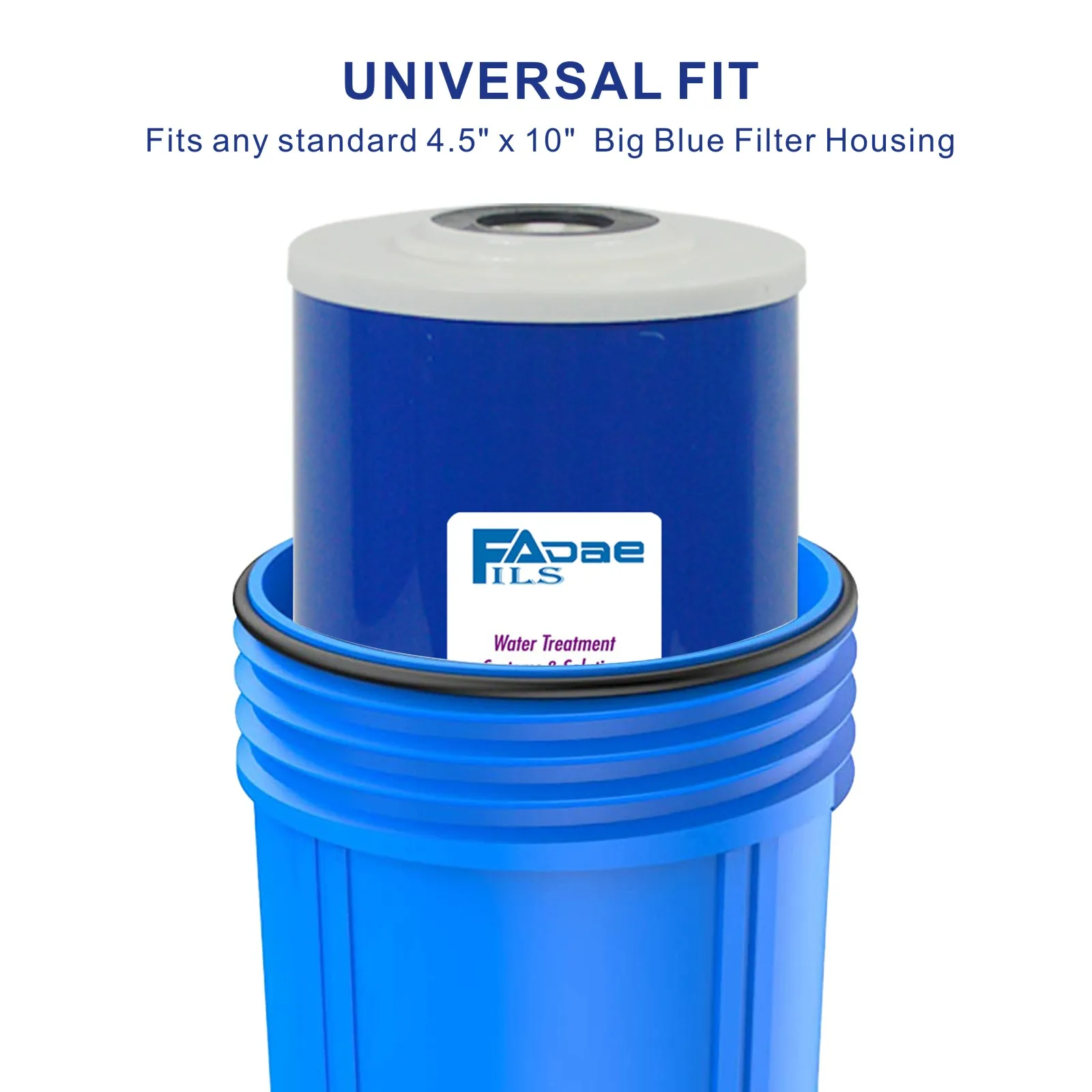 Coconut Shell GAC Big Blue Water Filter for Whole House Commercial or Industrial 4.5