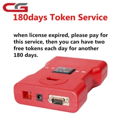 One Token or 180 Days Tokens For CGDI Prog MB Add Token Online Service CG Prog Programmer