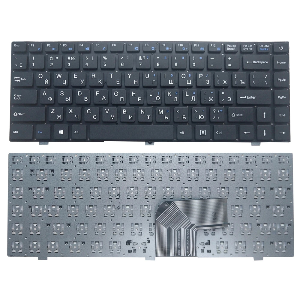 Notebook RU Replacement Keyboards For HP FOR EZBook 3L Pro TH140K PRIDE-K2381 343000041 Russian Keyboard Without Backlit Genuine